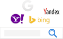 Grupa ikon Google, Bing i yahoo